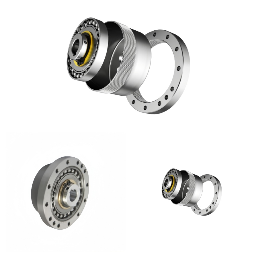 Motor de engranaje armónico compacto de alta precisión para robótica