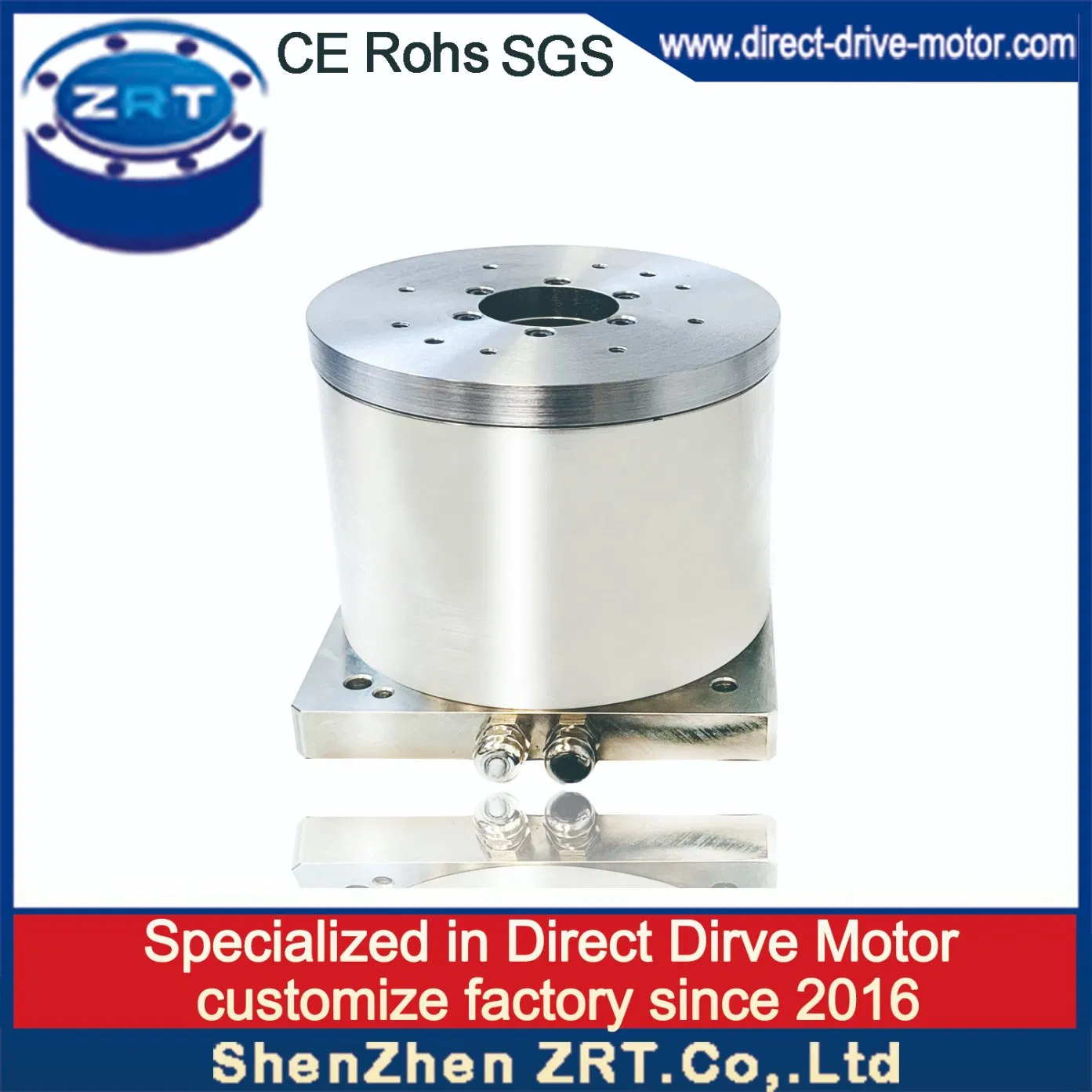 Motor Directo Automatizado Personalizable de Alta Precisión y Hueco Modelo: Zrddr-168140-90-300-DMC-46