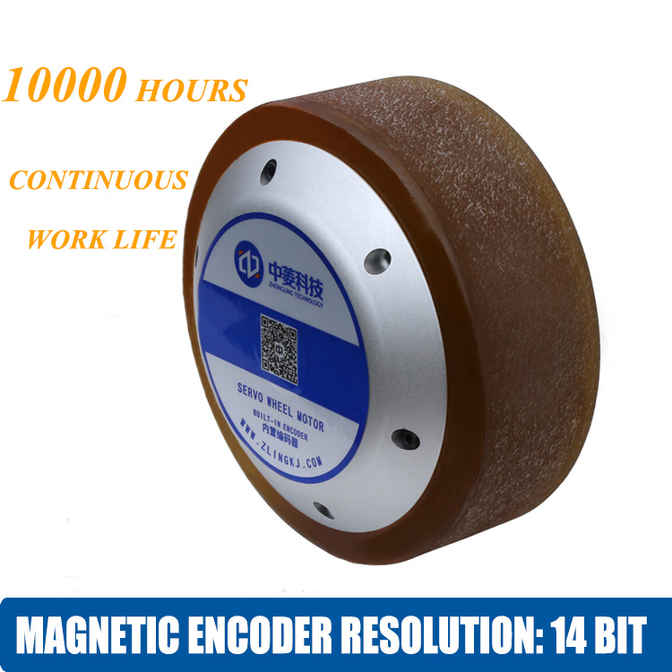 Motor de cubo de rueda de accionamiento directo sin engranajes eléctrico sin escobillas de baja velocidad y potente Zltech 6.5inch 48V 200rpm 200kg