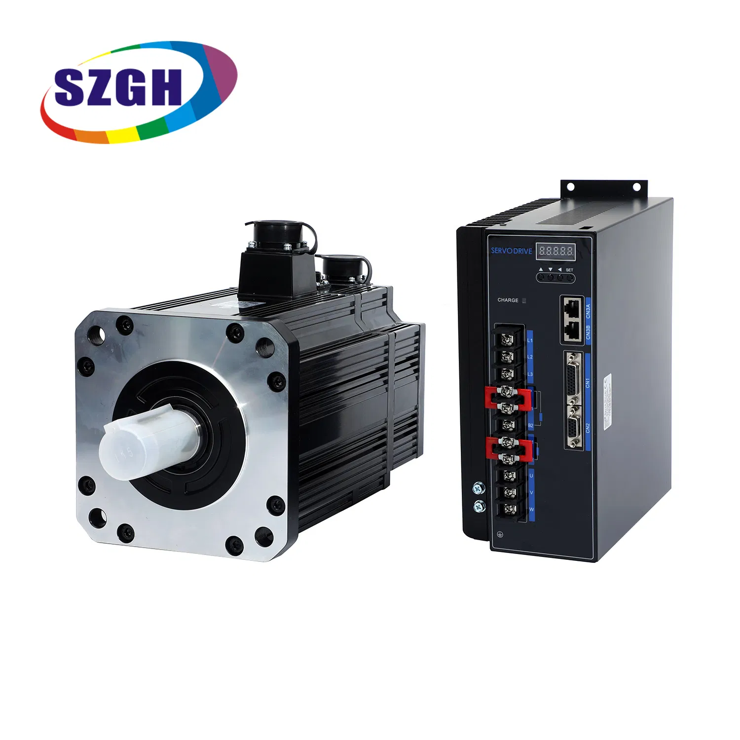 SZGH-13230AC 15N.m Motor Servo AC Controlador de Servo Motor Cerrado Motor Paso a Paso Híbrido con Encoder para Controlador de Centro de Torno