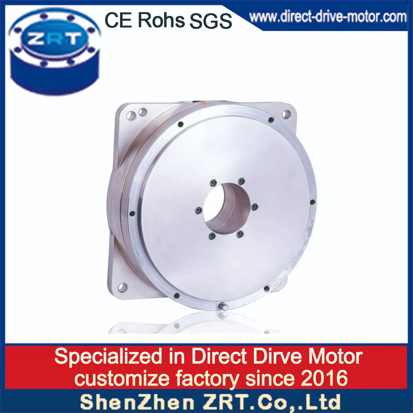 Equipo de automatización ultrafina de alta precisión Modelo de motor de accionamiento directo: Zrddddr-16850-12-300-yd-40