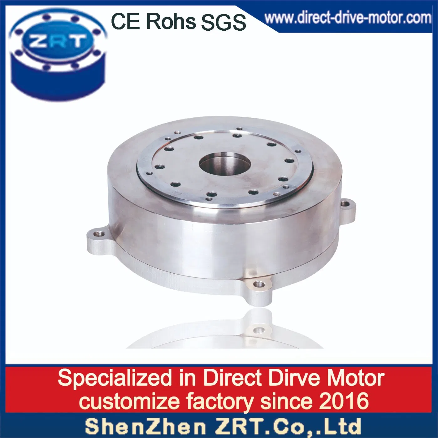 Motor de accionamiento directo de alta precisión personalizado para equipos de automatización Modelo: Zrdddddr-270095-150-200-DMC-80