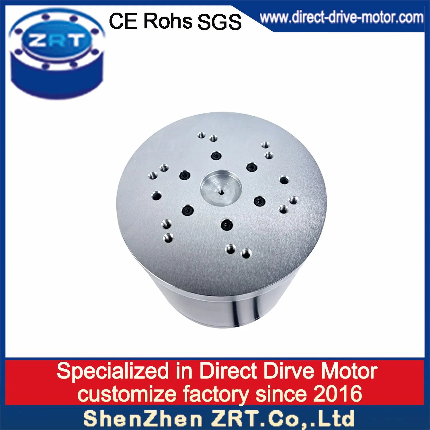 Motor rotativo de accionamiento directo de bajo mantenimiento para máquina de cribado óptico tipo pin de disco indexador