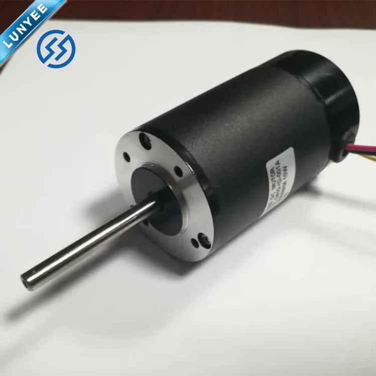 Motor de corriente continua sin escobillas de forma redonda 42mm 24V 20W