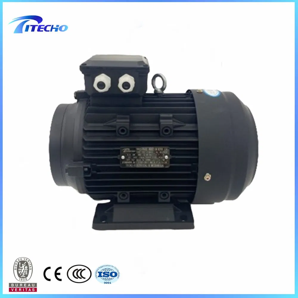 2.2kw 4kw 5.5kw 7.5kw 11kw 15kw 18.5kw Motor de Eje Hueco de Doble Rodamiento para Bomba Italiana 24mm