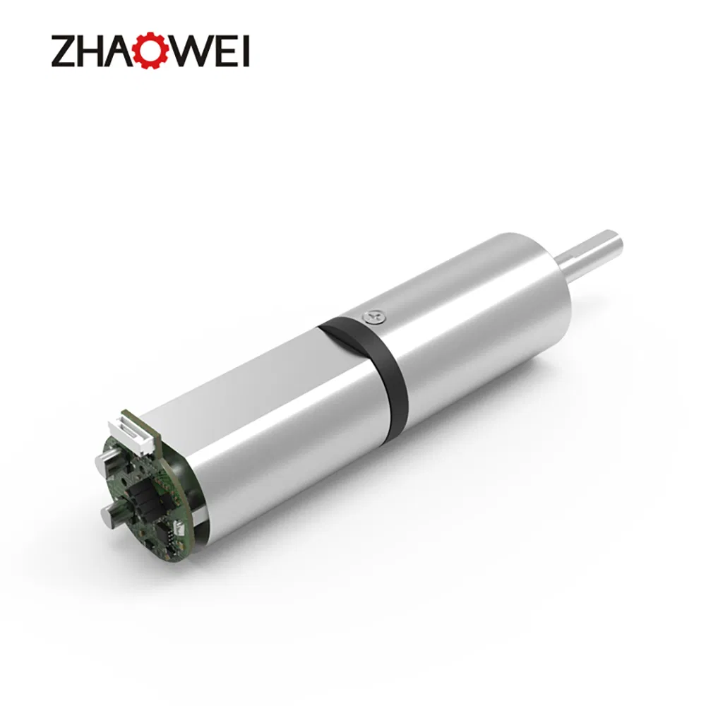 Zhaowei MD012012-64 Motor de Reductor Planetario 117rpm 1.5kg. Cm 3V 6V 12V 12mm Motor de CC Metálico Miniatura para Coche Inteligente/Robot/Juguete