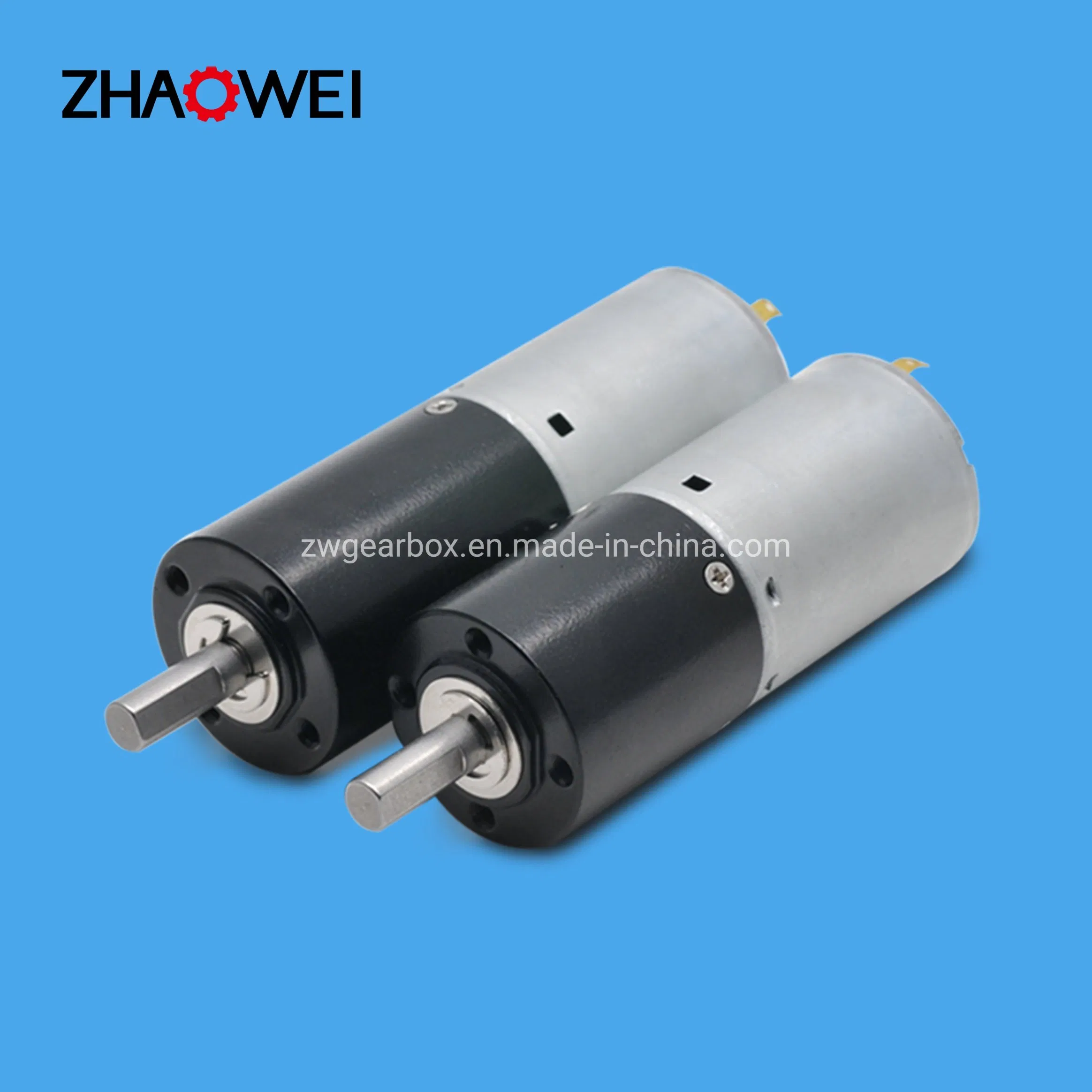 28mm 24V Motor de caja de engranajes en miniatura con encoder