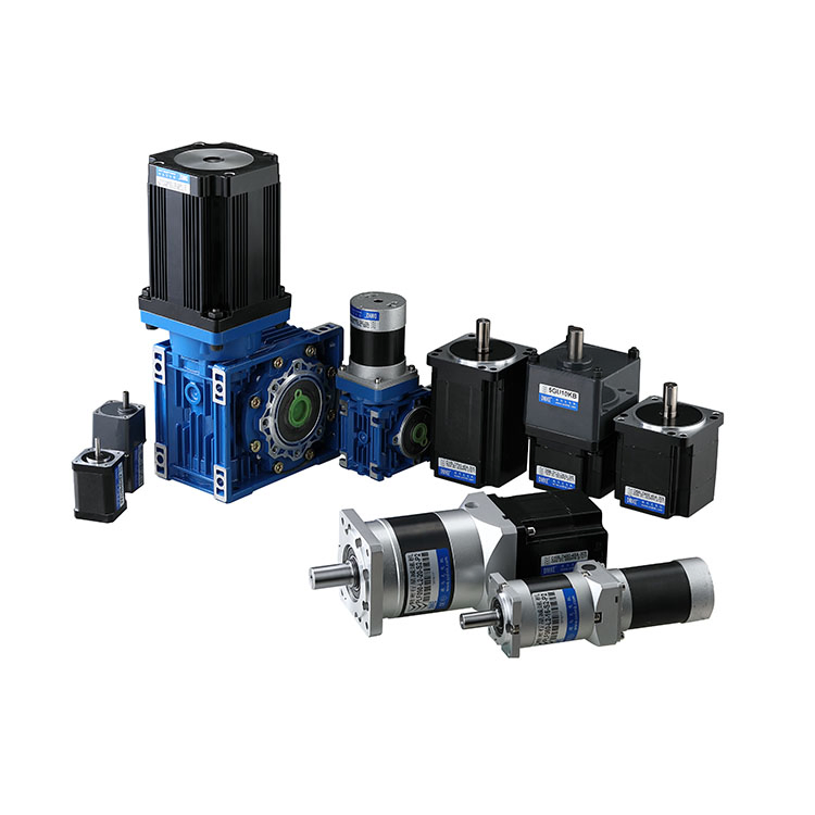 Motor BLDC sin ranuras 1200W 1000W 24V Controlador de motor de corriente continua sin escobillas con freno