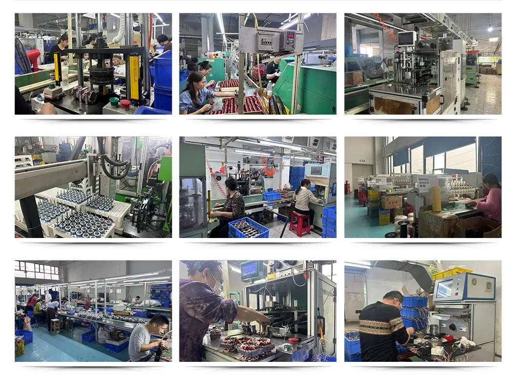 Motor sin escobillas de corriente continua de bajo voltaje, compacto, de alta eficiencia y funcionamiento silencioso para ventiladores en miniatura
