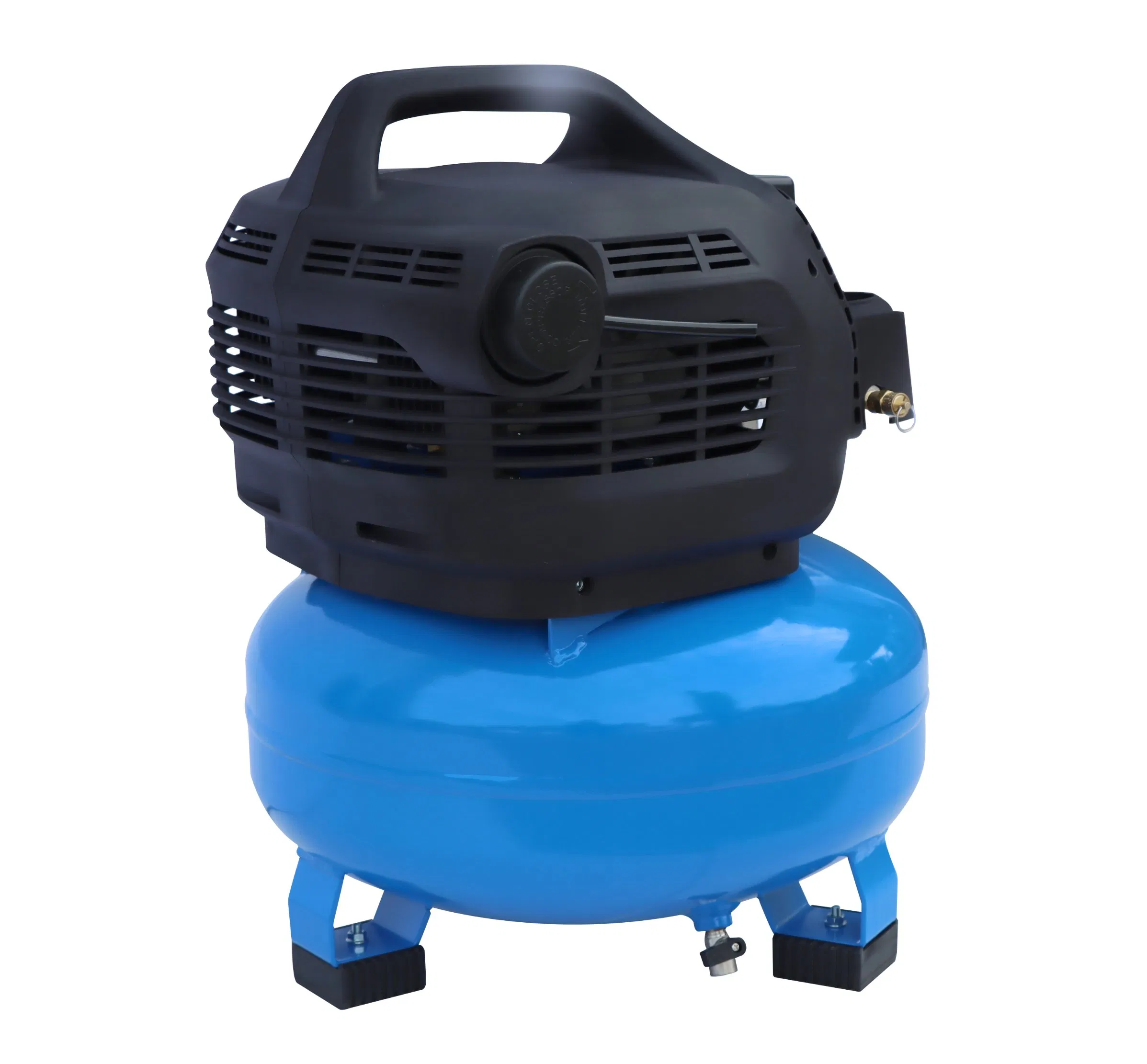 Compresor de aire portátil y silencioso Pancake, solo 67dba, 1.5HP, 150psi, 6g