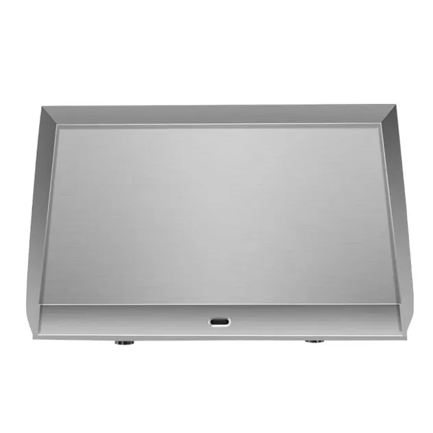 Sistema de calefacción de placa plana de plancha eléctrica comercial para restaurante de panqueques