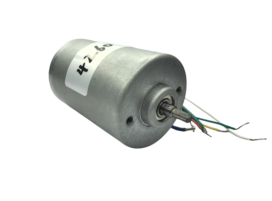 42mm 24V 20W Motor de CC sin escobillas de forma redonda y sin ranura