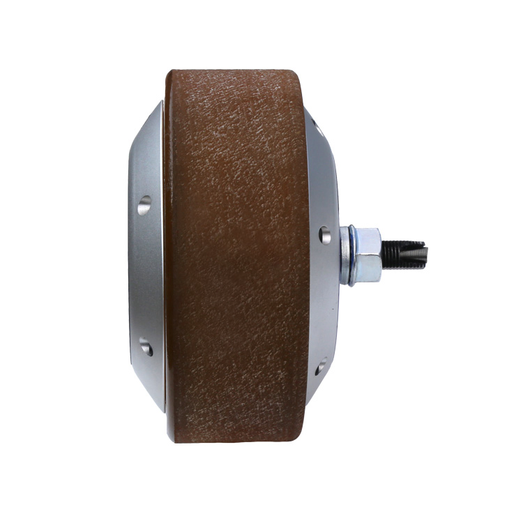 Motor de cubo de rueda de accionamiento directo sin engranajes eléctrico sin escobillas de baja velocidad y potente Zltech 6.5inch 48V 200rpm 200kg