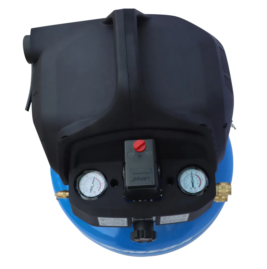 Compresor de aire portátil y silencioso Pancake 1.5HP