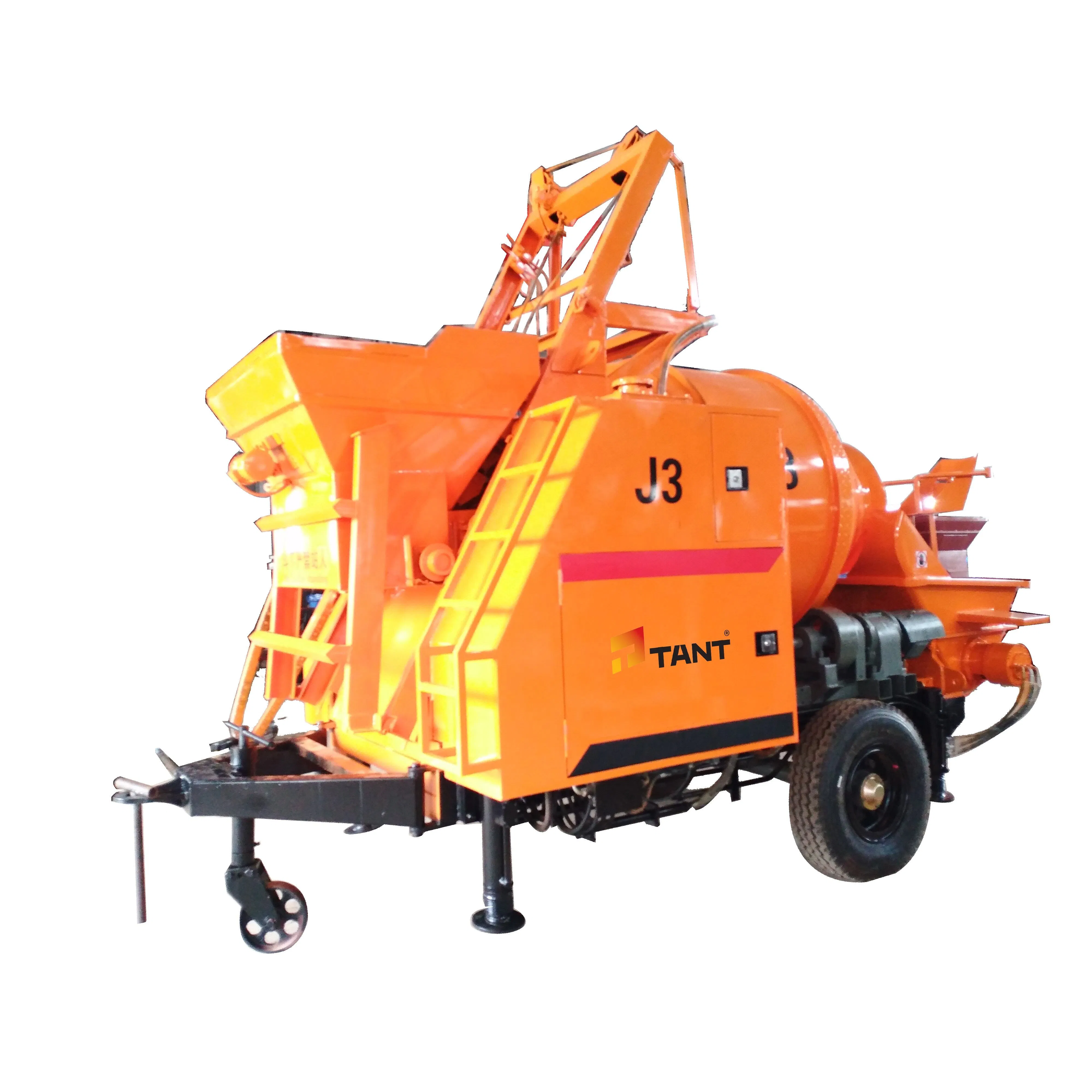 India Proper Price with Pump Factory Direct Pan Mixer for Wholesales Concrete Mixing Machine
