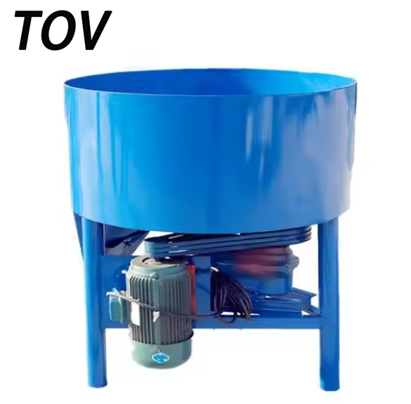 4/7.5/11kw Jw-350/500/750/1000 Verticalstand Pan Concrete Mixer Sand and Gravel Concrete Mixers