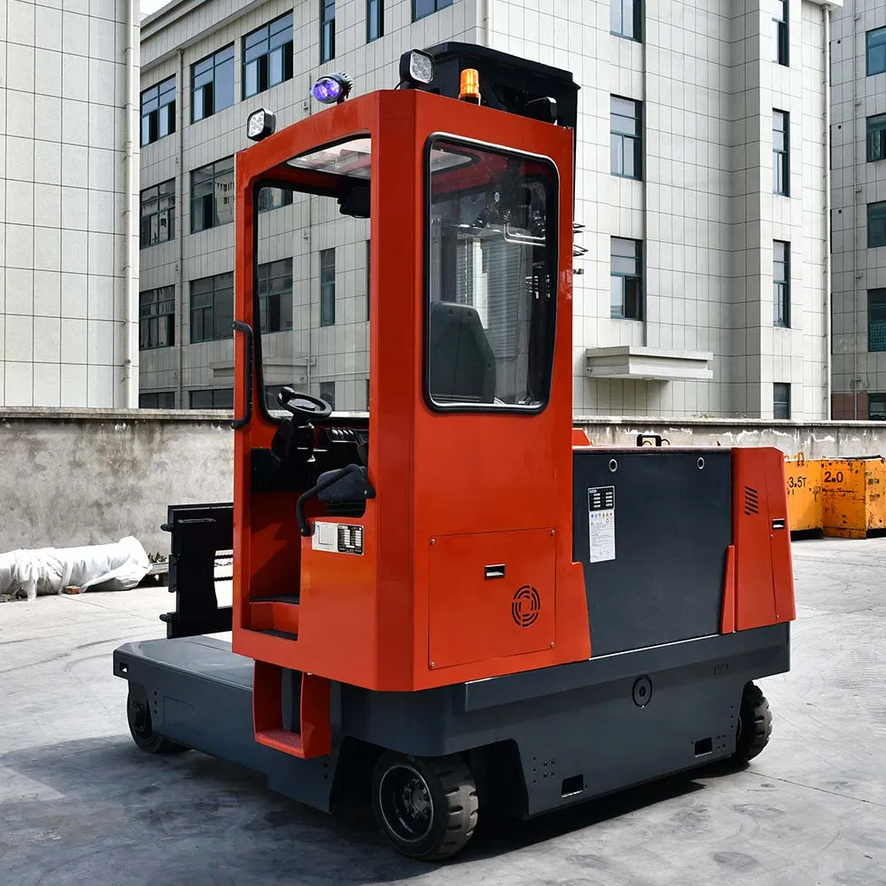 3t 2.5t Reach Sit Battery Forklift Warehouse 2500kg Narrow Aisle Multi-Directional Electric Reach Truck