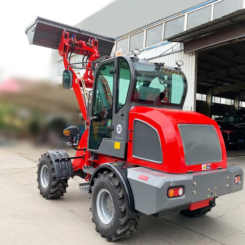 Small Articulated Loader Details