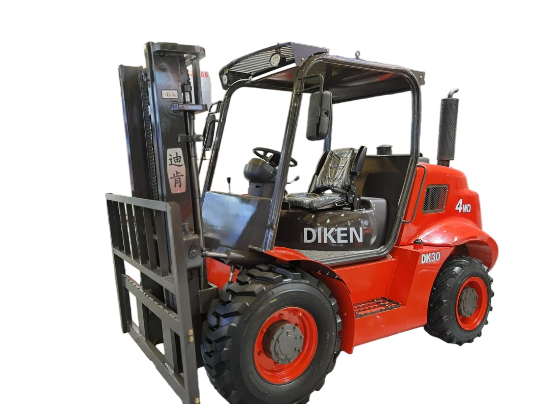 3ton 4X4wd All Rough Terrain Forklift View 2