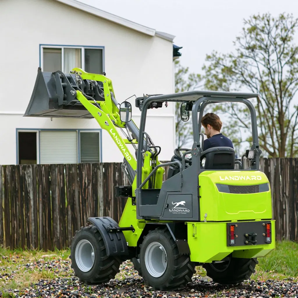Cheapest China Small Wheel Loader 600kg Articulated Front End Electric Mini Loader Agricultural Earthwork Loading Equipment Best Selling New Energy Loader