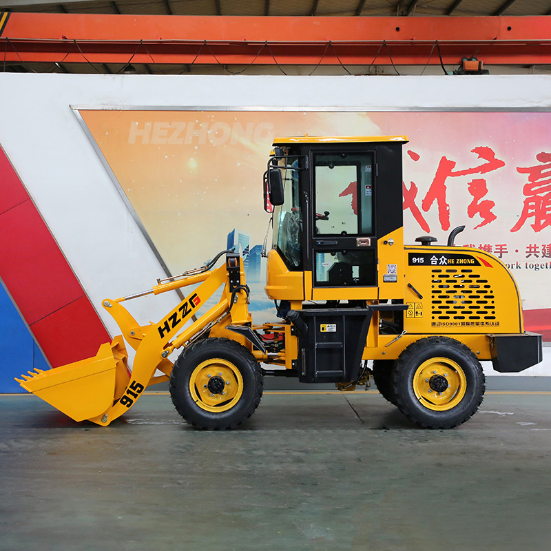 Qdhz Brand Articulated Construction Telescopic Machinery Mini Truck Wheel Loader