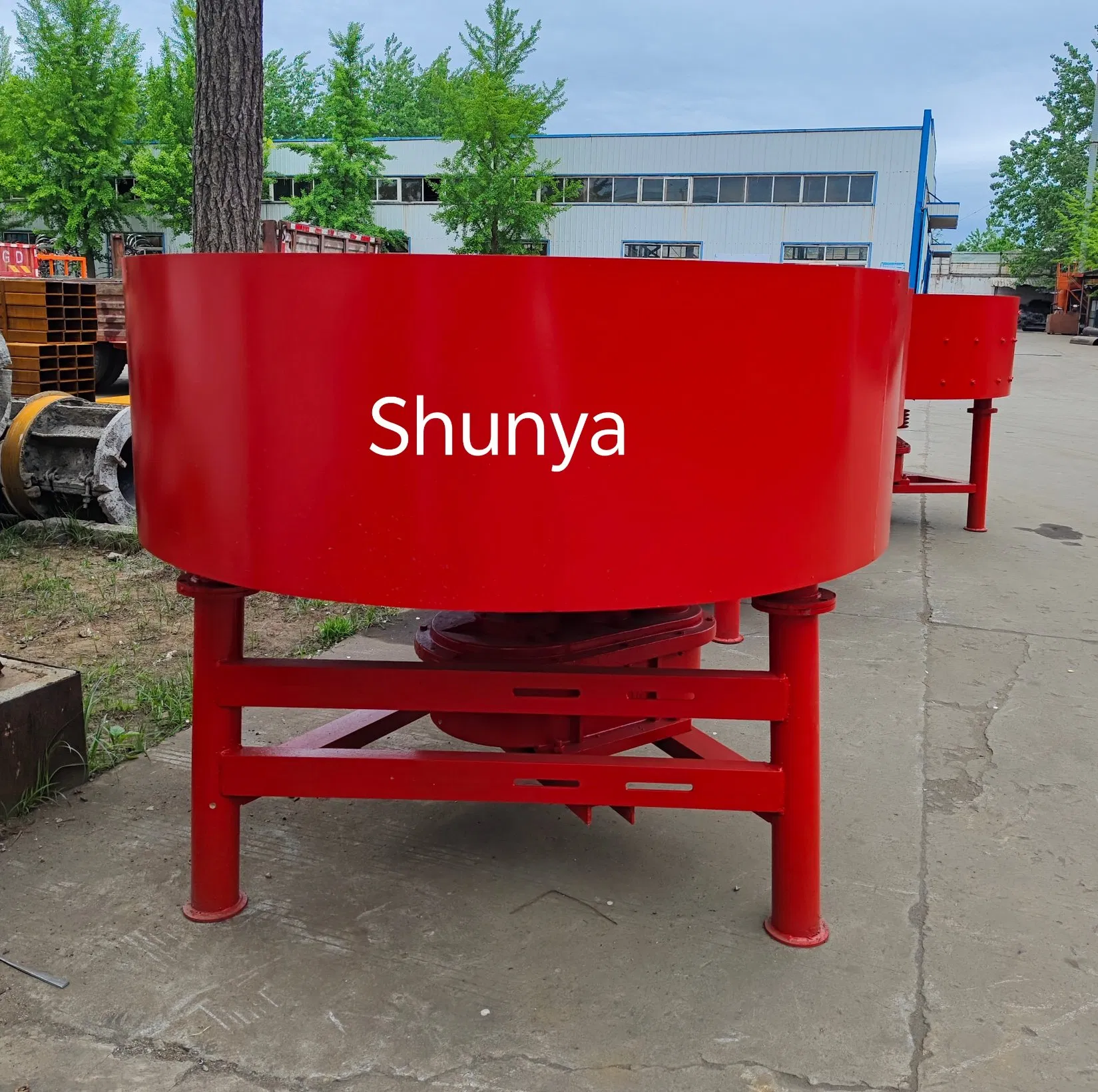 Small Refractory Motar Concrete Machine Mixer Jq350 professional Pan Mortar Mixer