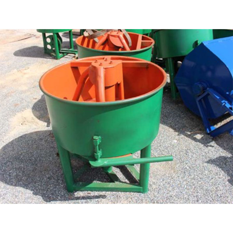 Multifunctional Mechanical Vertical Flat Mouth Cement Mortar Concrete Mixer Pan Mixer
