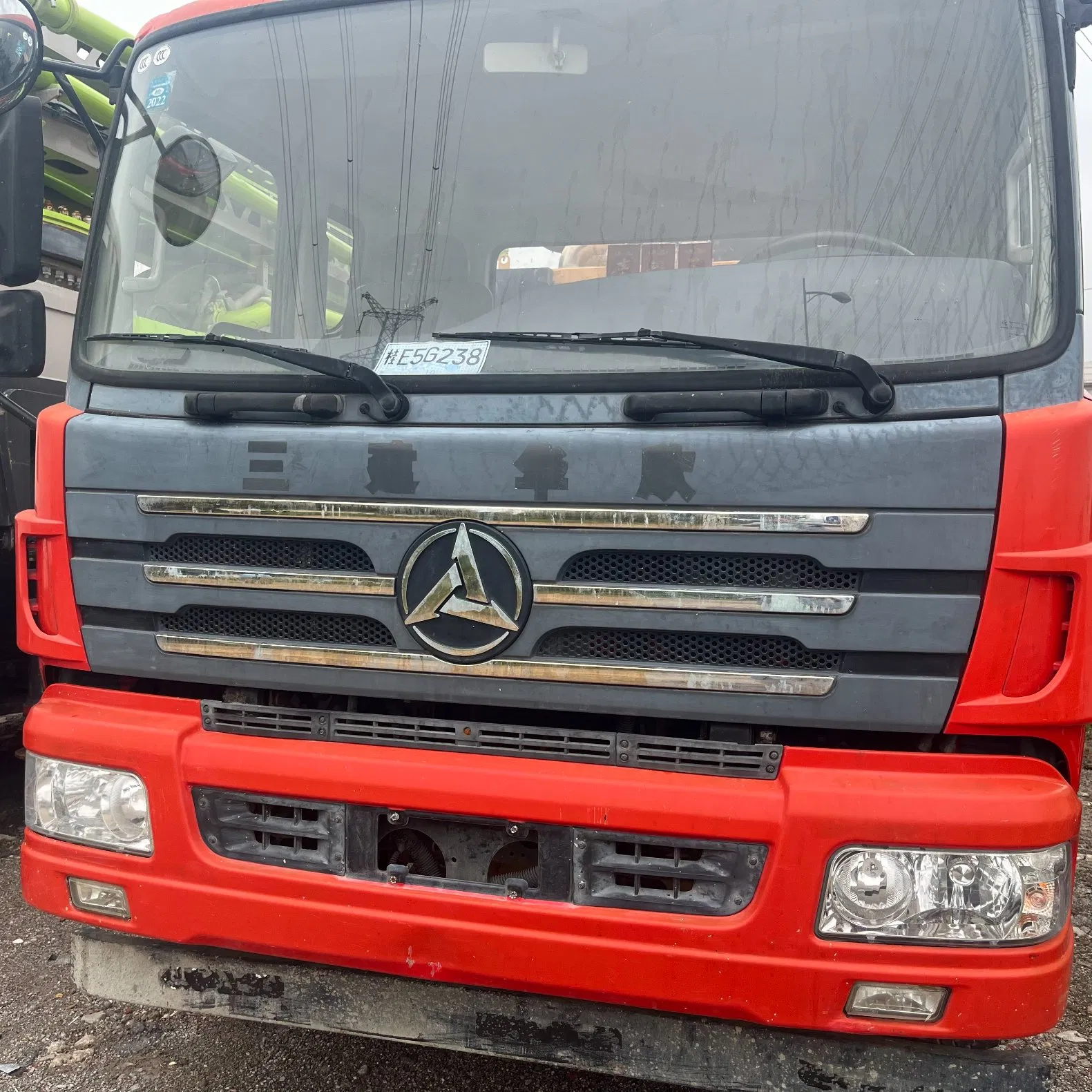 High Quality Sanny Concrete Line Pump Truck Mounted Concrete Pump Hbt100-23 C-10 100m3/H Line Pump Made in 2021 Construction Machinery