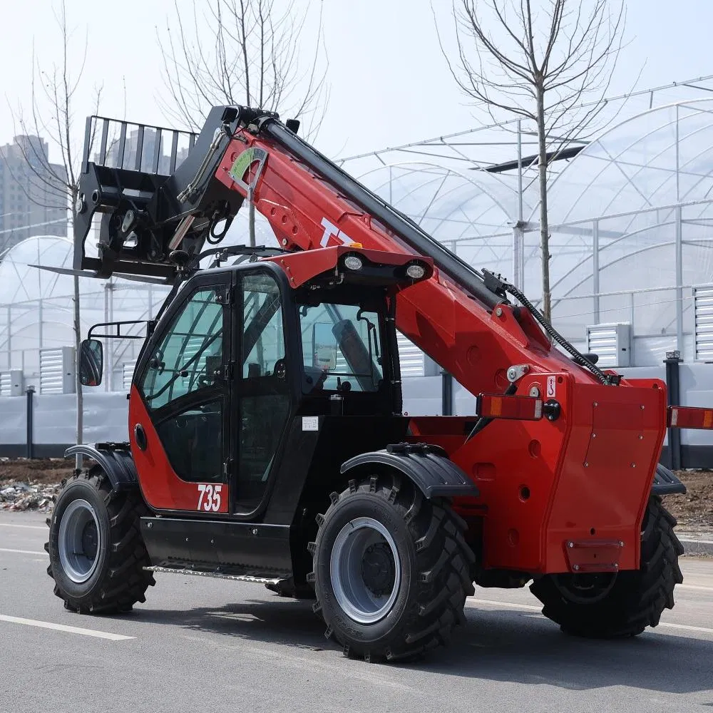4.5 Ton 7m Lifting Height Telehandler Telescopic Handler Forklift