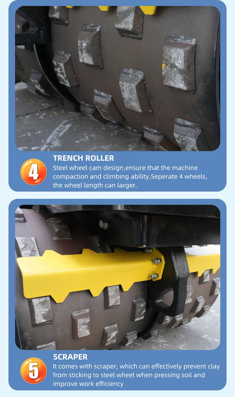 Trench Roller Construction
