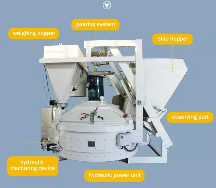 Planetary Concrete Mixer 3