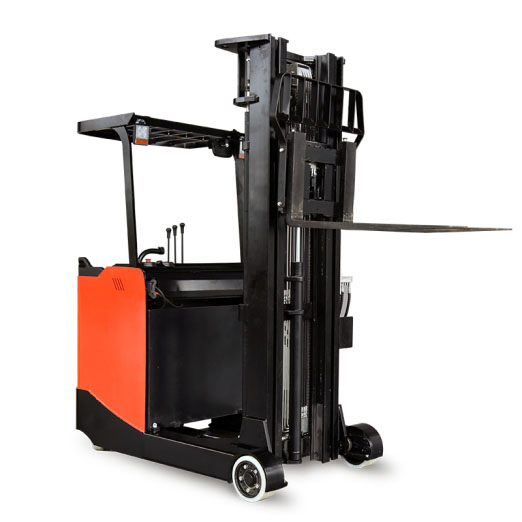 1.5t High-Performance Electric Pallet Forklift Reach Truck for Narrow Aisle Warehouse