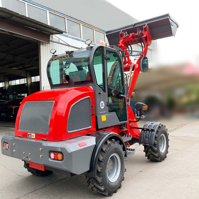 for Zg 1600kg Hydraulic Mini Small Wheel Loader All-Terrain Adaptability Backhoe Loader Small Articulated Wheel Loader