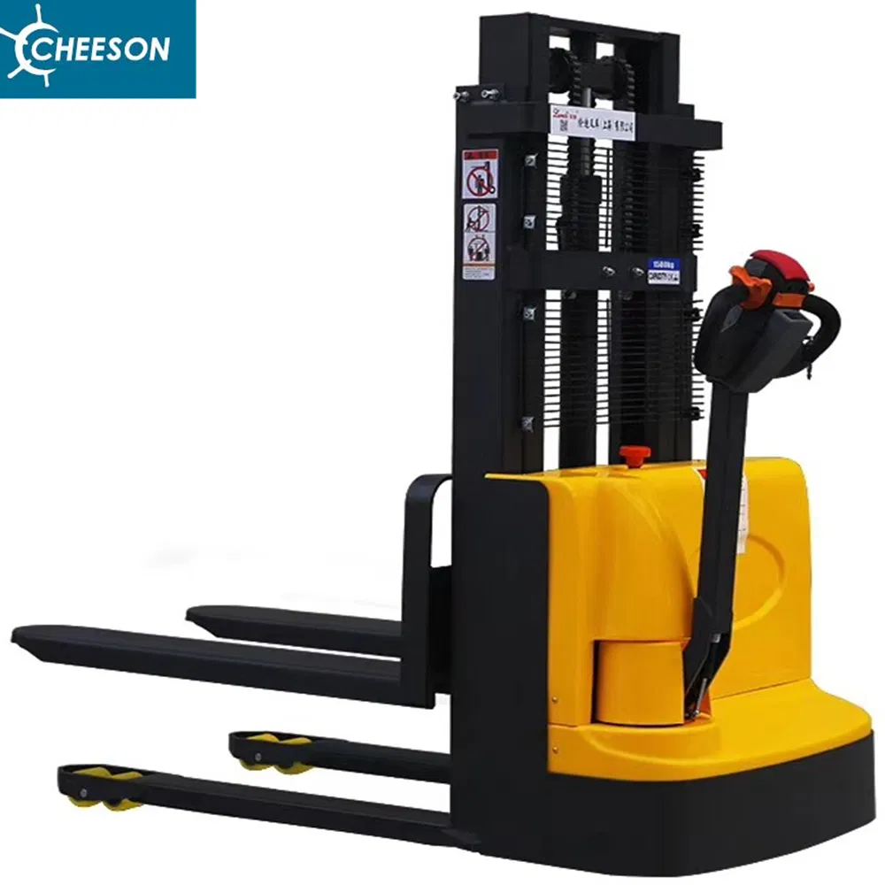 1.5ton 1500kg 1.5t Battery Pallet Forklift Electric Walking Pallet Stacker with CE