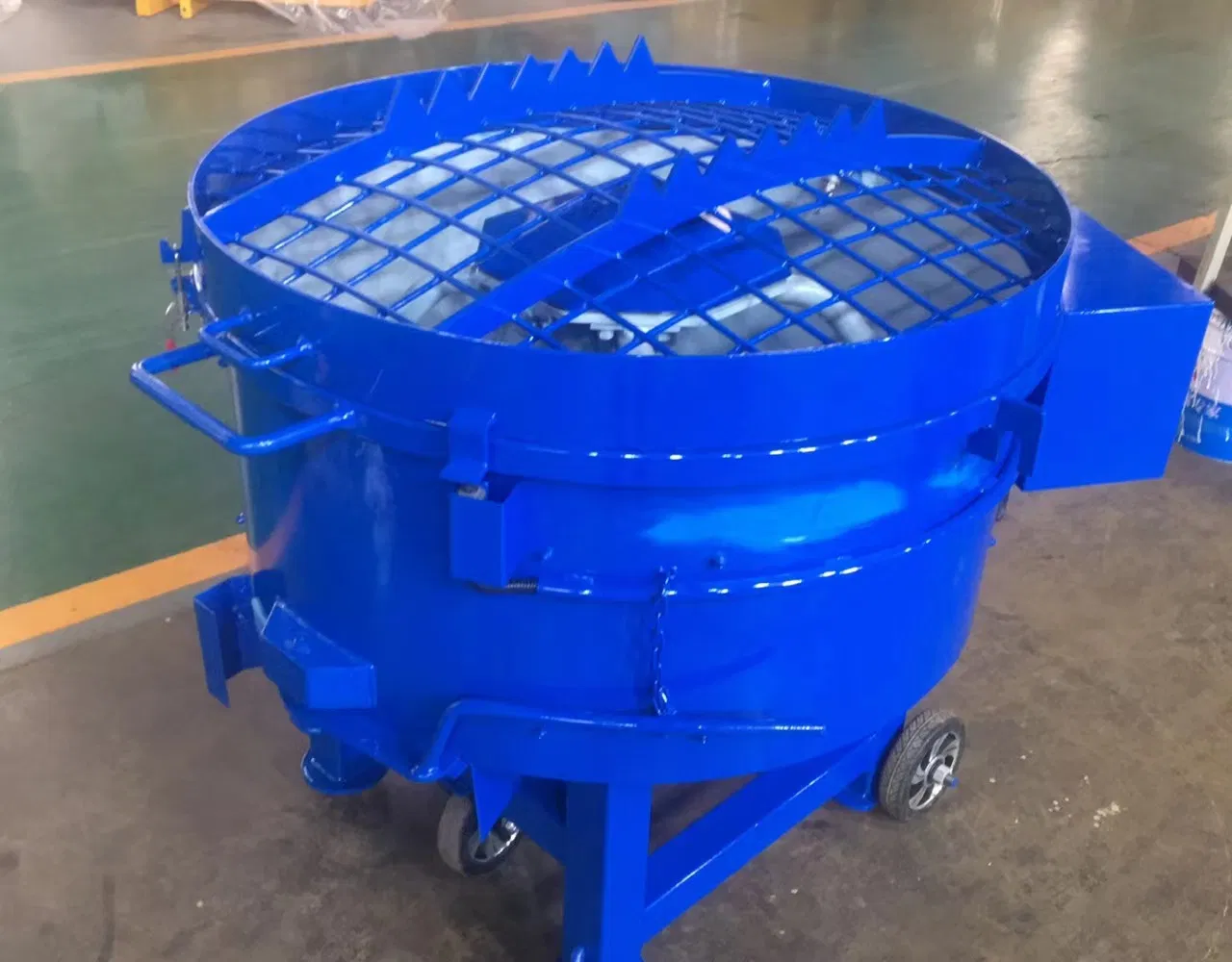 Small Electric Pan Cement Mixer for Building Concrete Mixers Product Easy Control and Low Cost