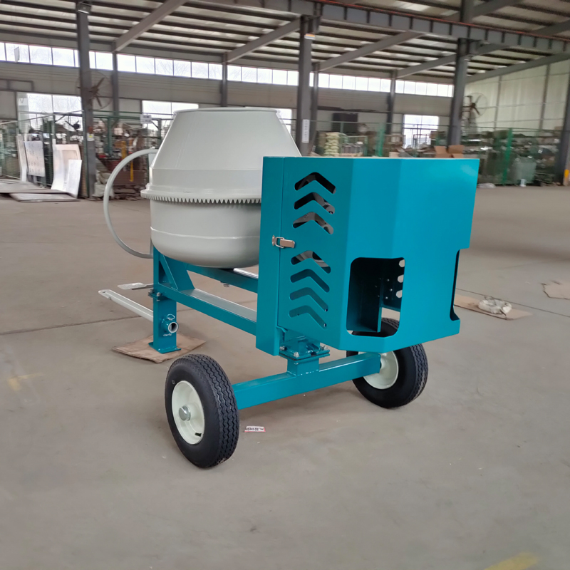 1m3 Towable Diesel Electric Motor Portable Small Mini Concrete Pan Mixer Price in Nigeria Dubai
