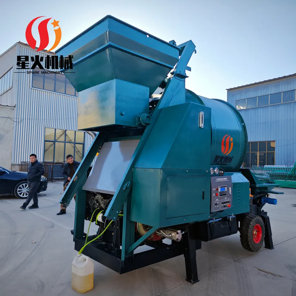 Concrete Mixer Detail