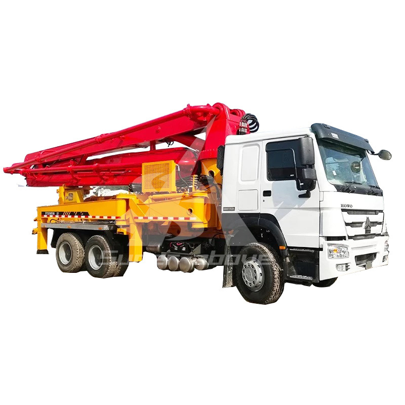 Truck Mounted Pump for Concrete with 37m Pump Height with High Quality