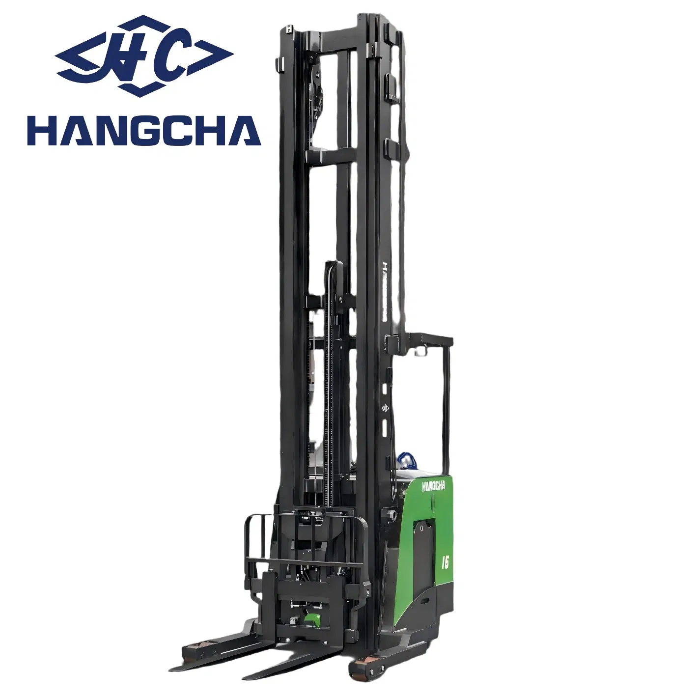 Hangcha X Series 3000-4500 Lbs Lithium-Ion Narrow Aisle Pantograph Reach Truck - High-Performance Equipment for Industrial Compact-Space Piling