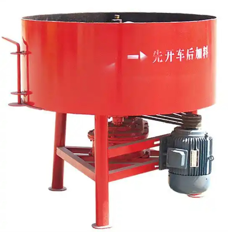 4/7.5/11kw Jw-350/500/750/1000 Verticalstand Pan Concrete Mixer Sand and Gravel Concrete Mixers