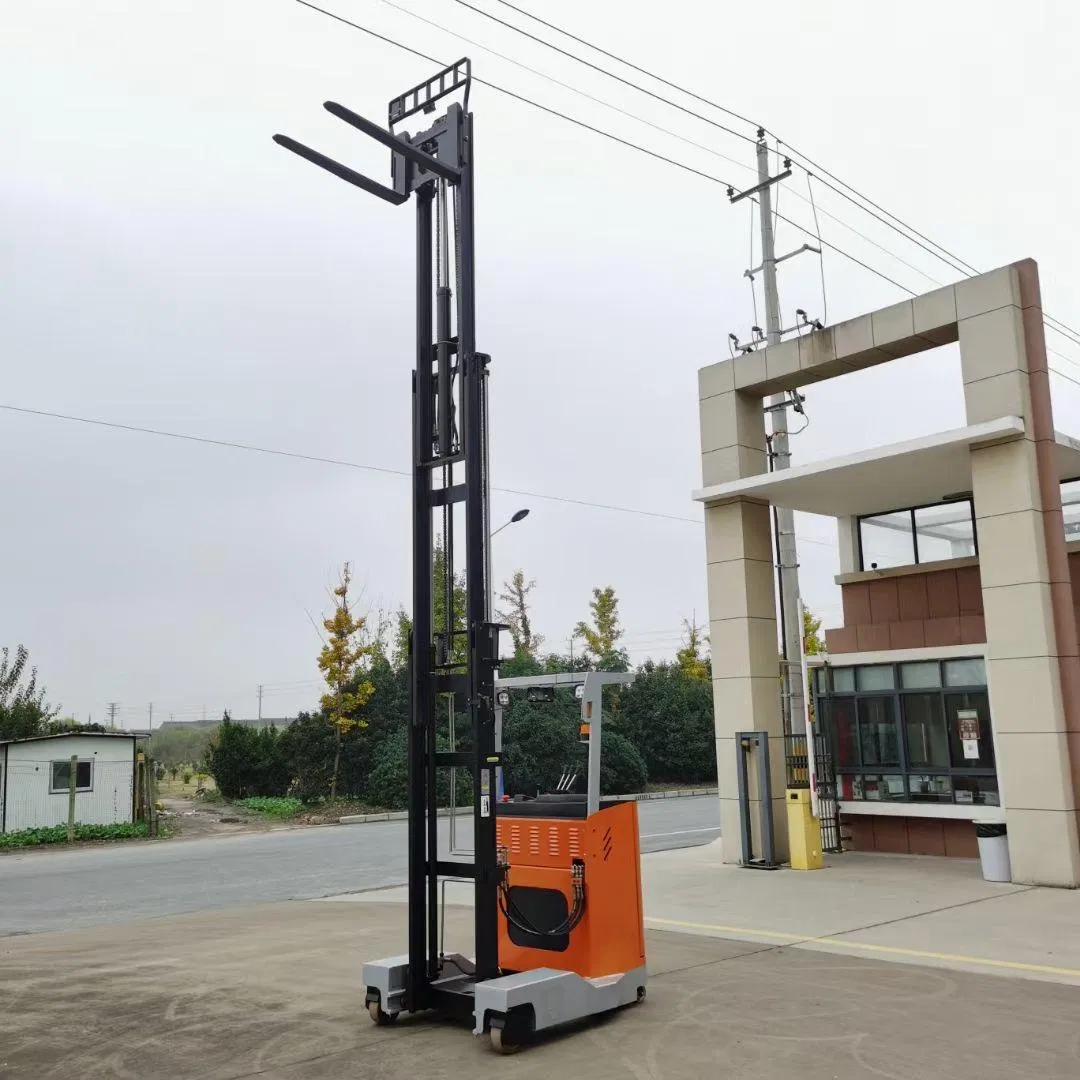 Kad 1.5t 3m Electric Forklift Narrow Aisle Stand up Reach Truck