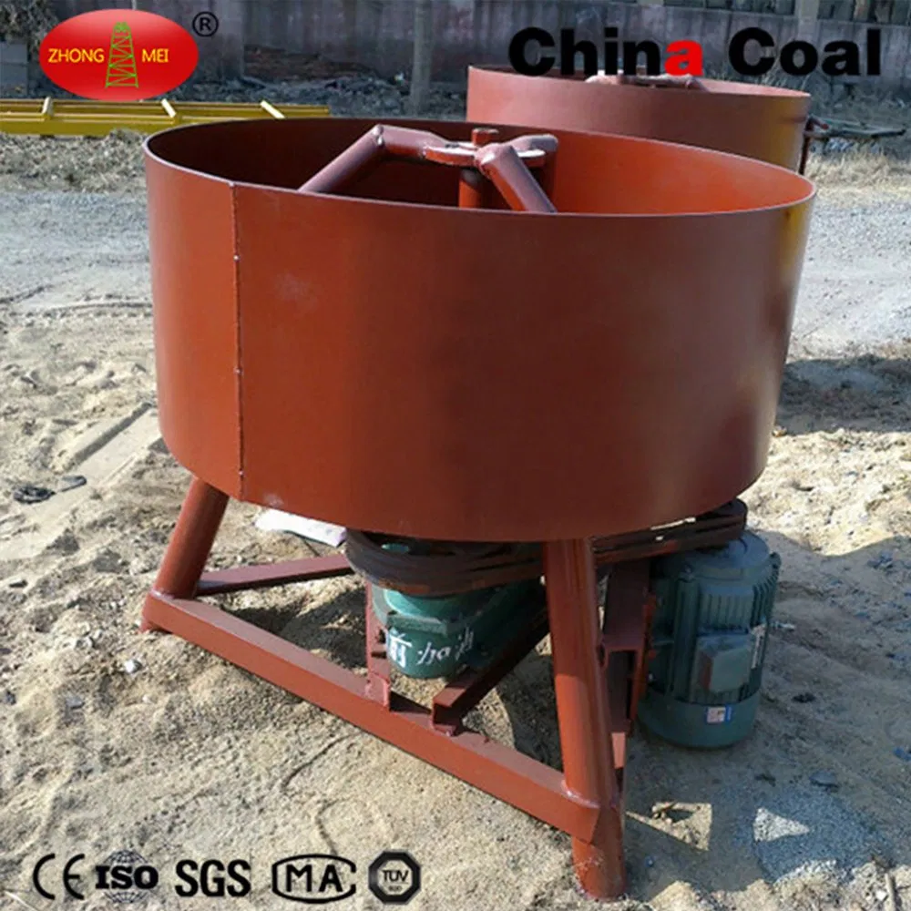 Pan Type Electric Horizontal Portable Concrete Cement Mixer Machine