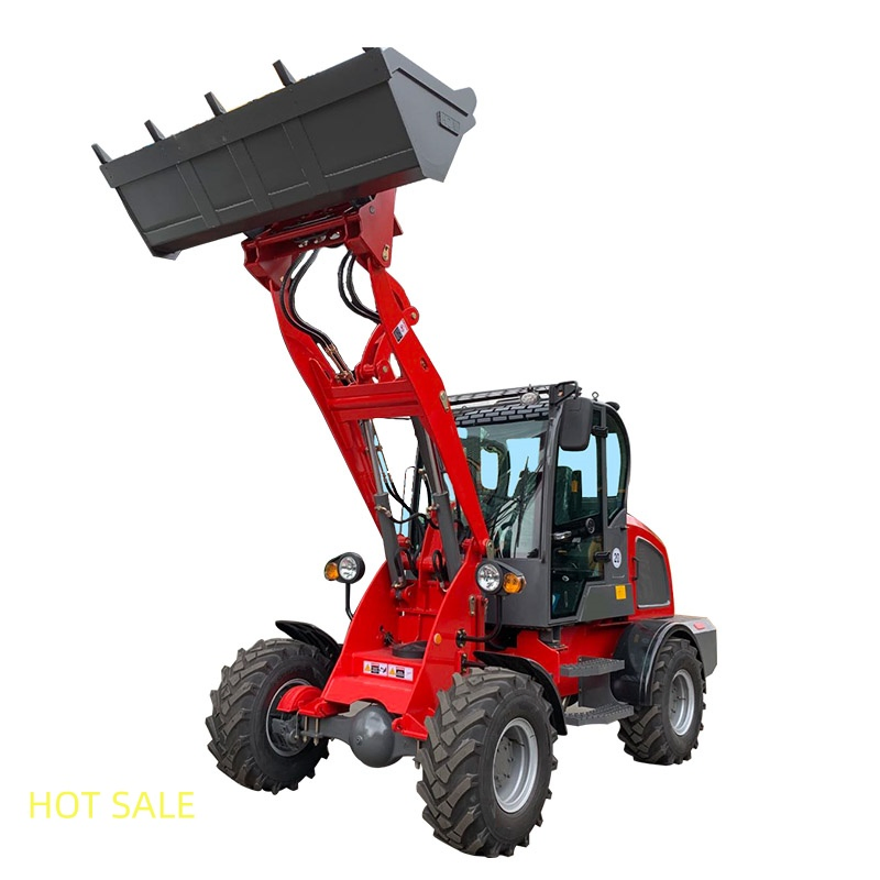 for Zg 1600kg Hydraulic Mini Small Wheel Loader All-Terrain Adaptability Backhoe Loader Small Articulated Wheel Loader