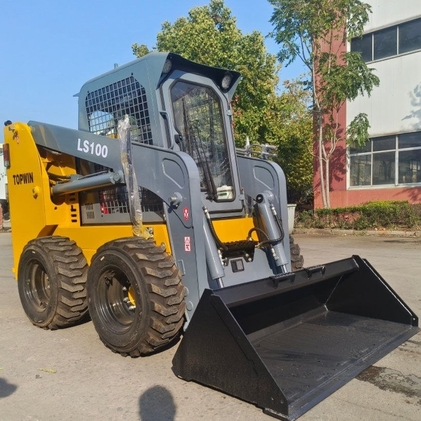 Chinese Manufacturer Sale Track Wheeled Compact Electric Best Mini Small New Used Wheel Jc60 Skid Steer Loader with Auger Attachments Parts Price for Sale