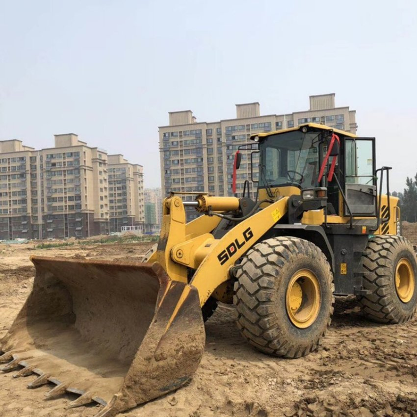 High Efficiency 168HP Wheel Loader Fast Cycle Times &amp; Low Fuel Consumption 5 Ton Capacity