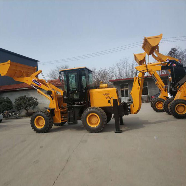 Agricultural Small Mini Backhoe Loaders Articulated Tractor Backhoe Wheel Loader Backhoe