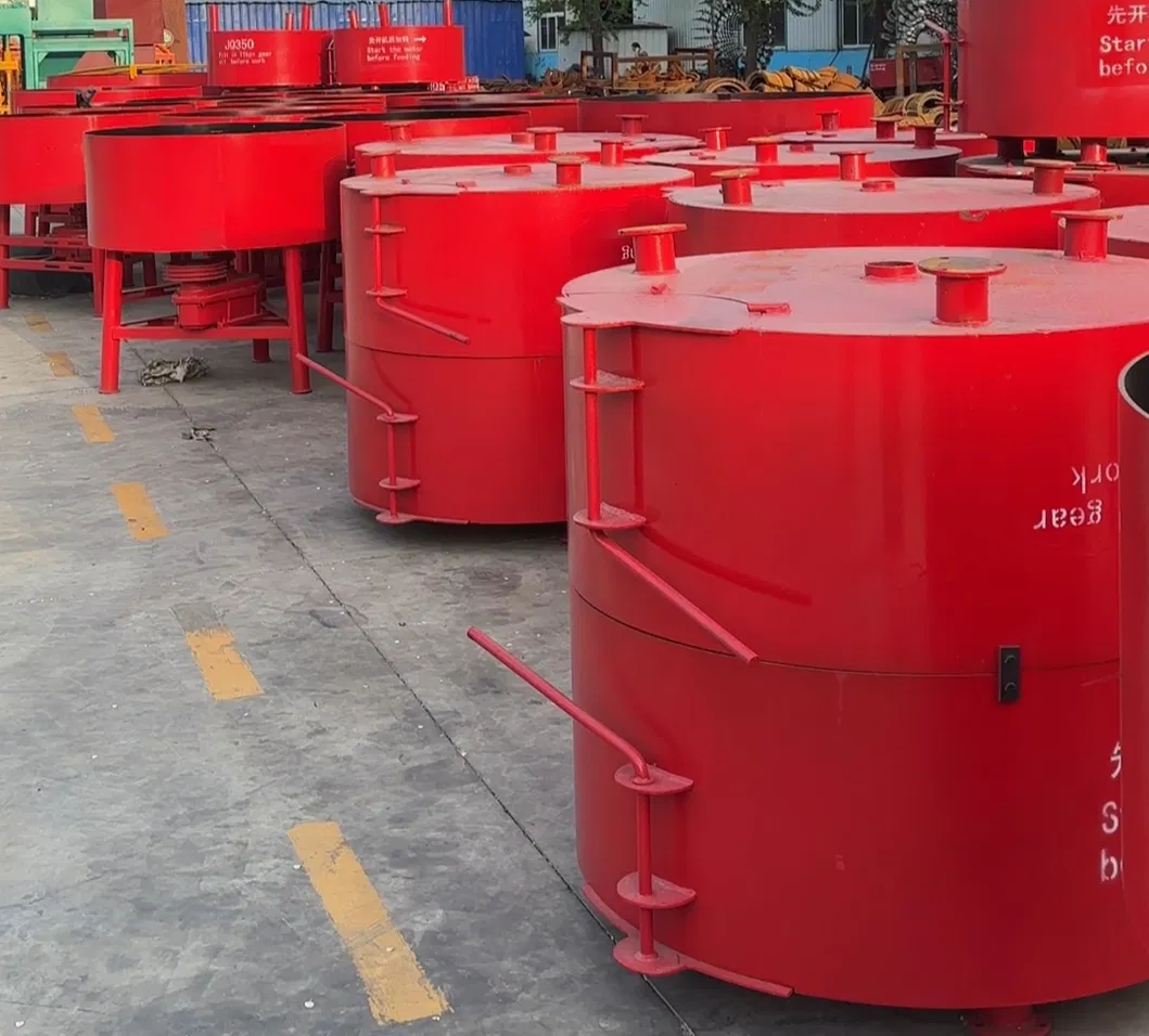 Jq500 Concrete Pan Mixer View 3