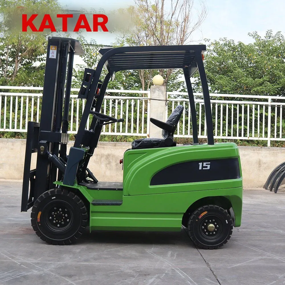 4 Wheel Lift 3.5 Ton Diesel Side Loader Powered Counterbalance Small Mini Electric Battery Hydraulic Pallet Forklift