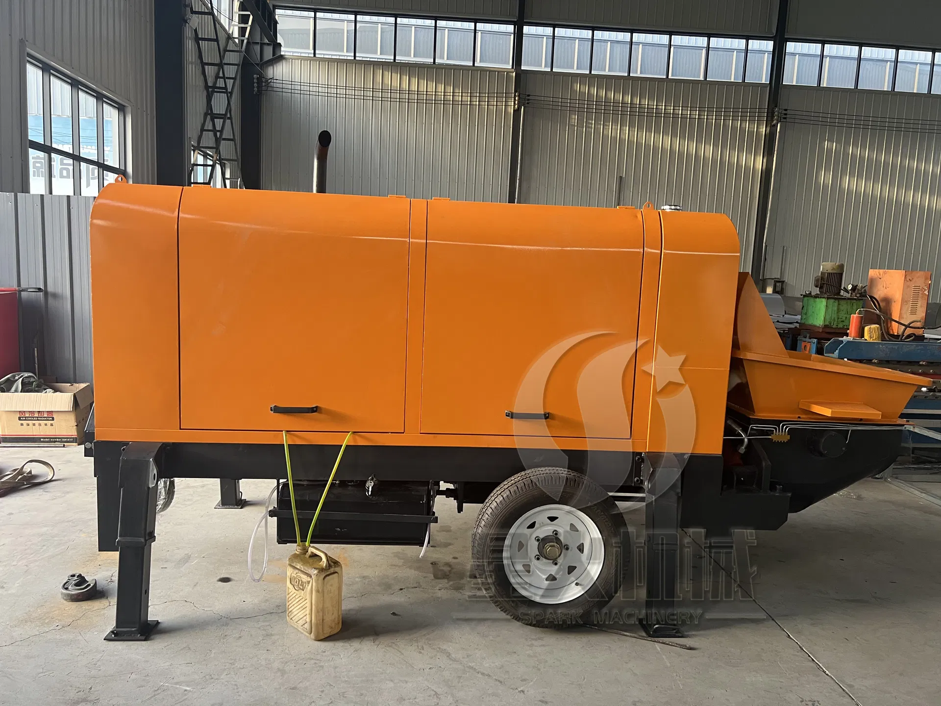 Diesel Concrete Pump Detail 3