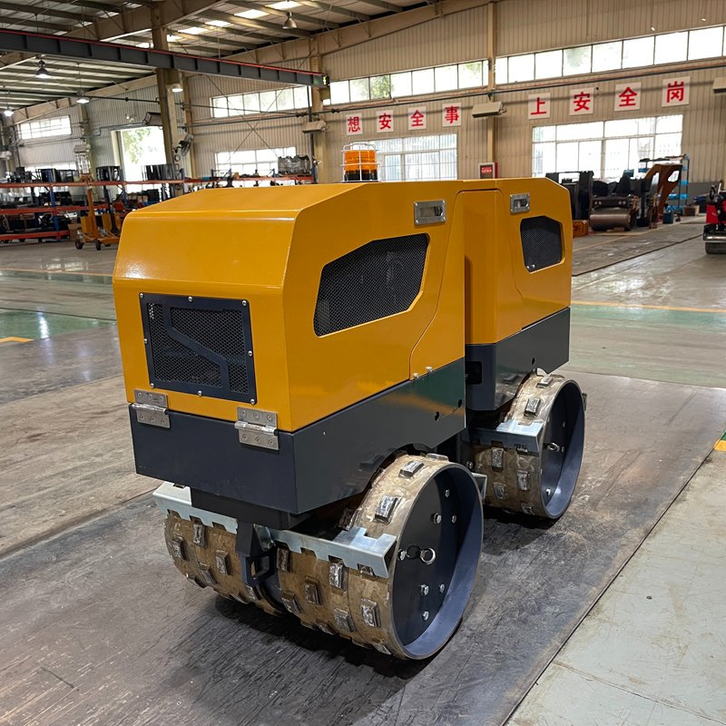 1.8ton Remote Control Trench Sheep Foot Double Drum Yanamr Engine Vibratory RC Road Roller Compactor